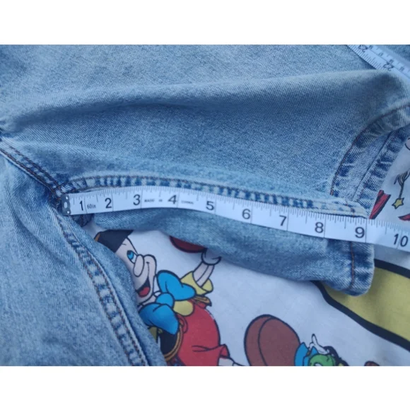 Vintage Levi jean shorts 550 high waisted size 31 distressed mom dad 90s y2k - Picture 4 of 10